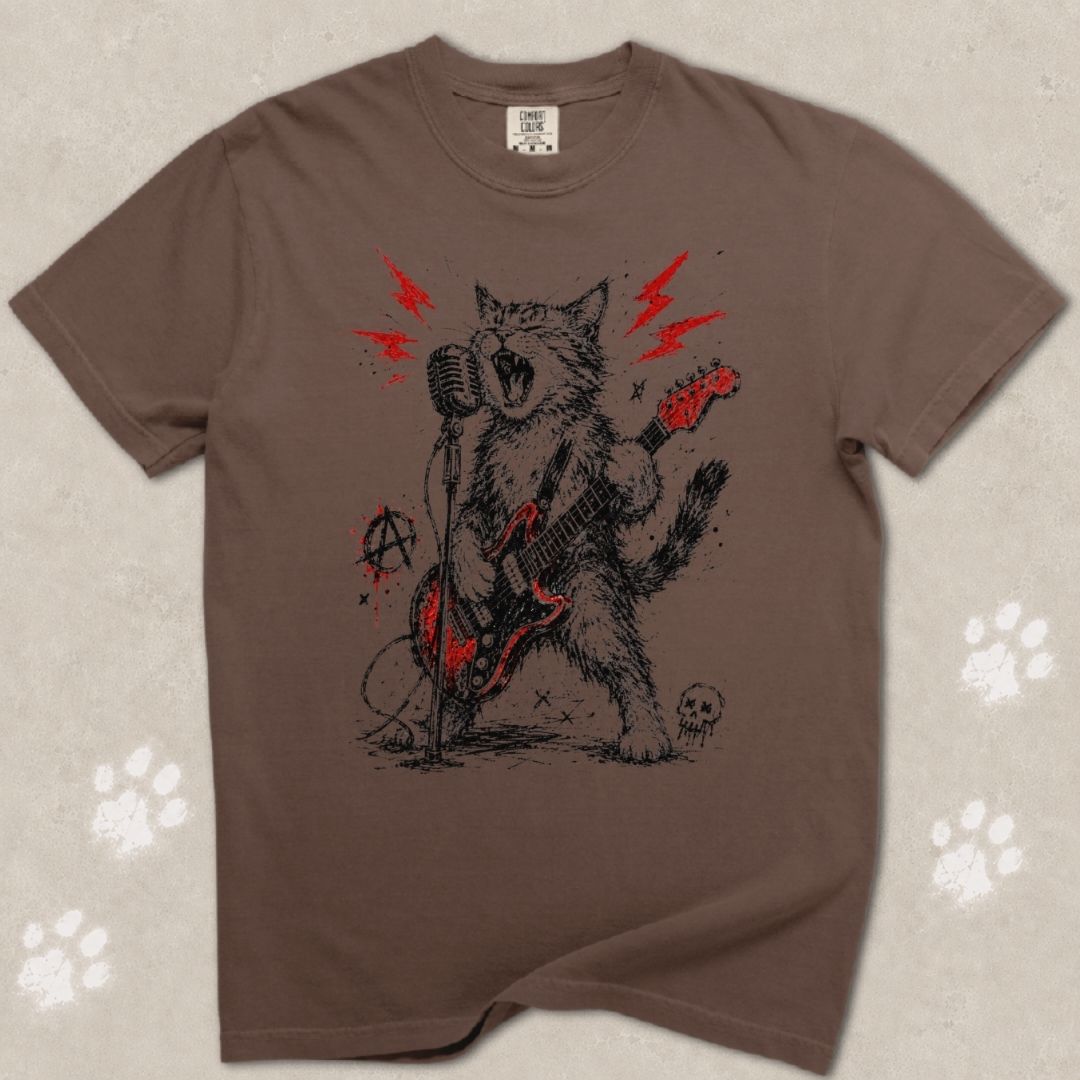 No Rules Just Noise Cat T-Shirt