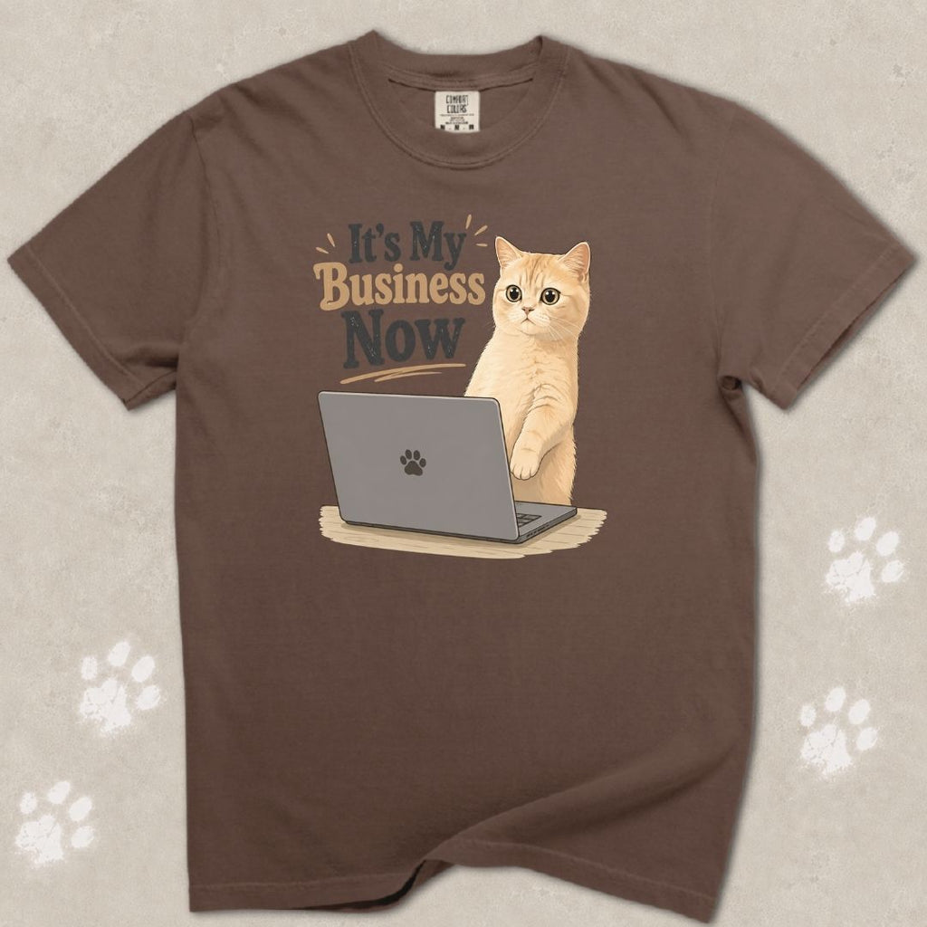 It's My Business Now Cat T-Shirt