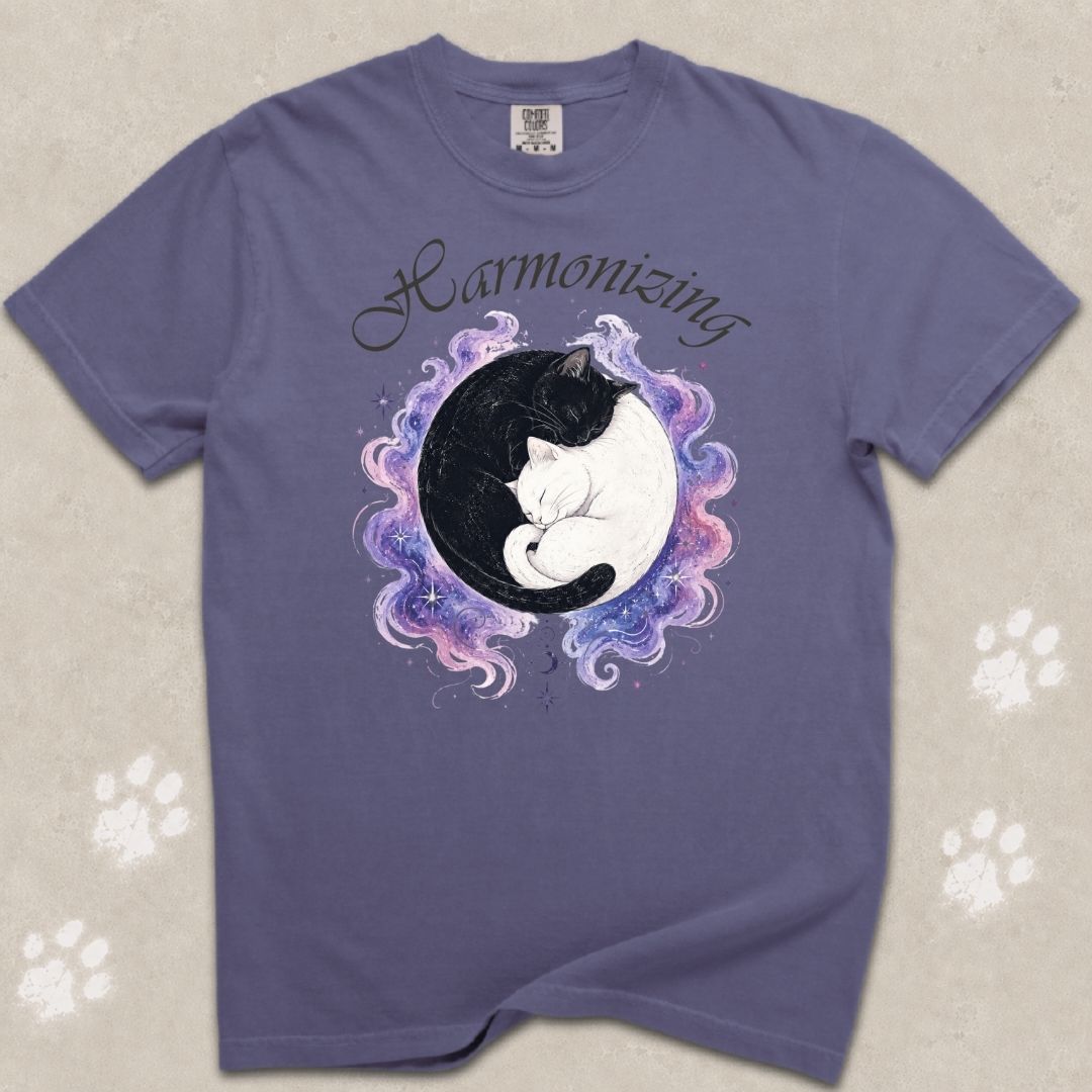 Harmonizing Cat T-Shirt