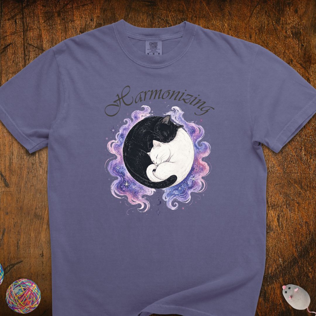 Harmonizing Cat T-Shirt