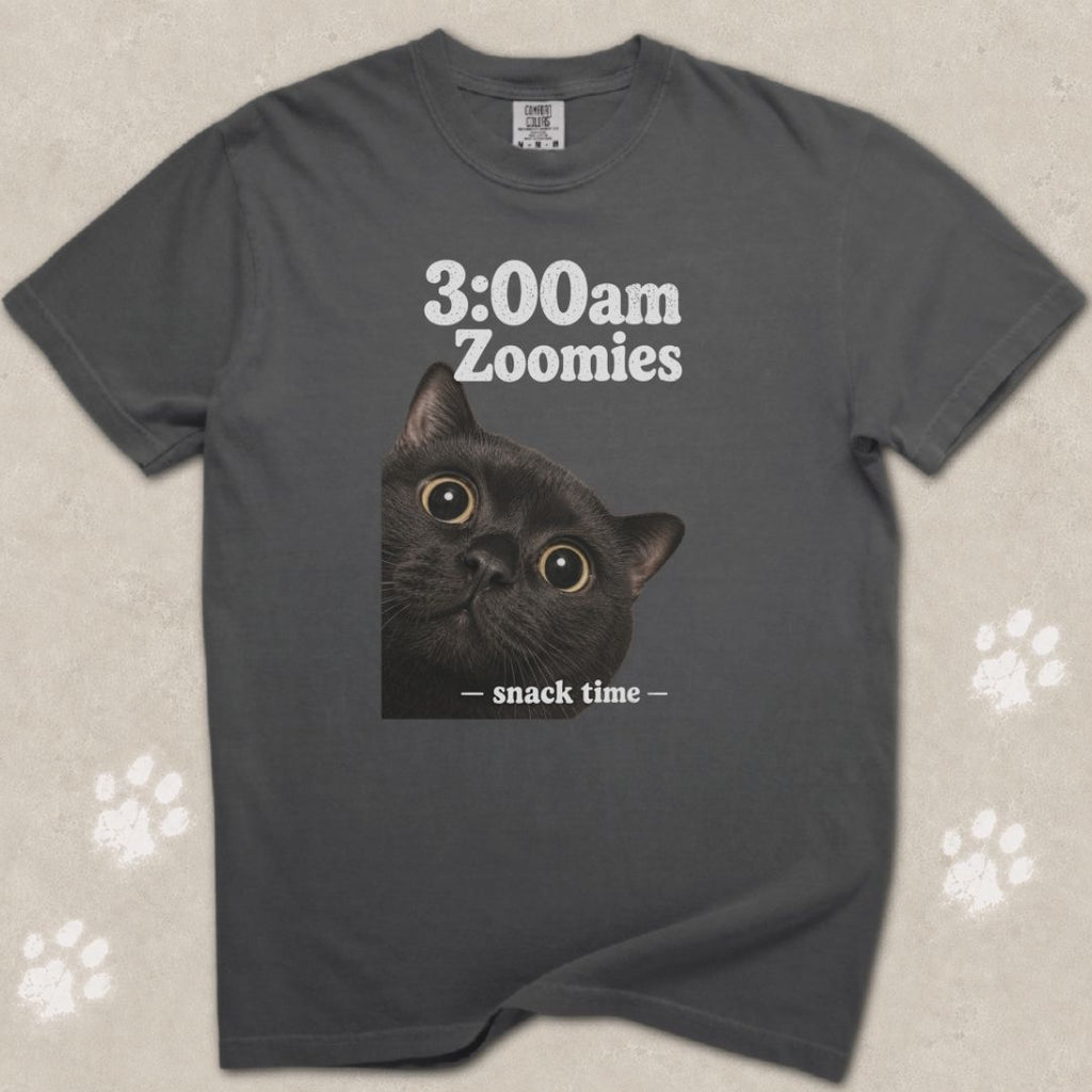3:00 am Zoomies Cat T-Shirt