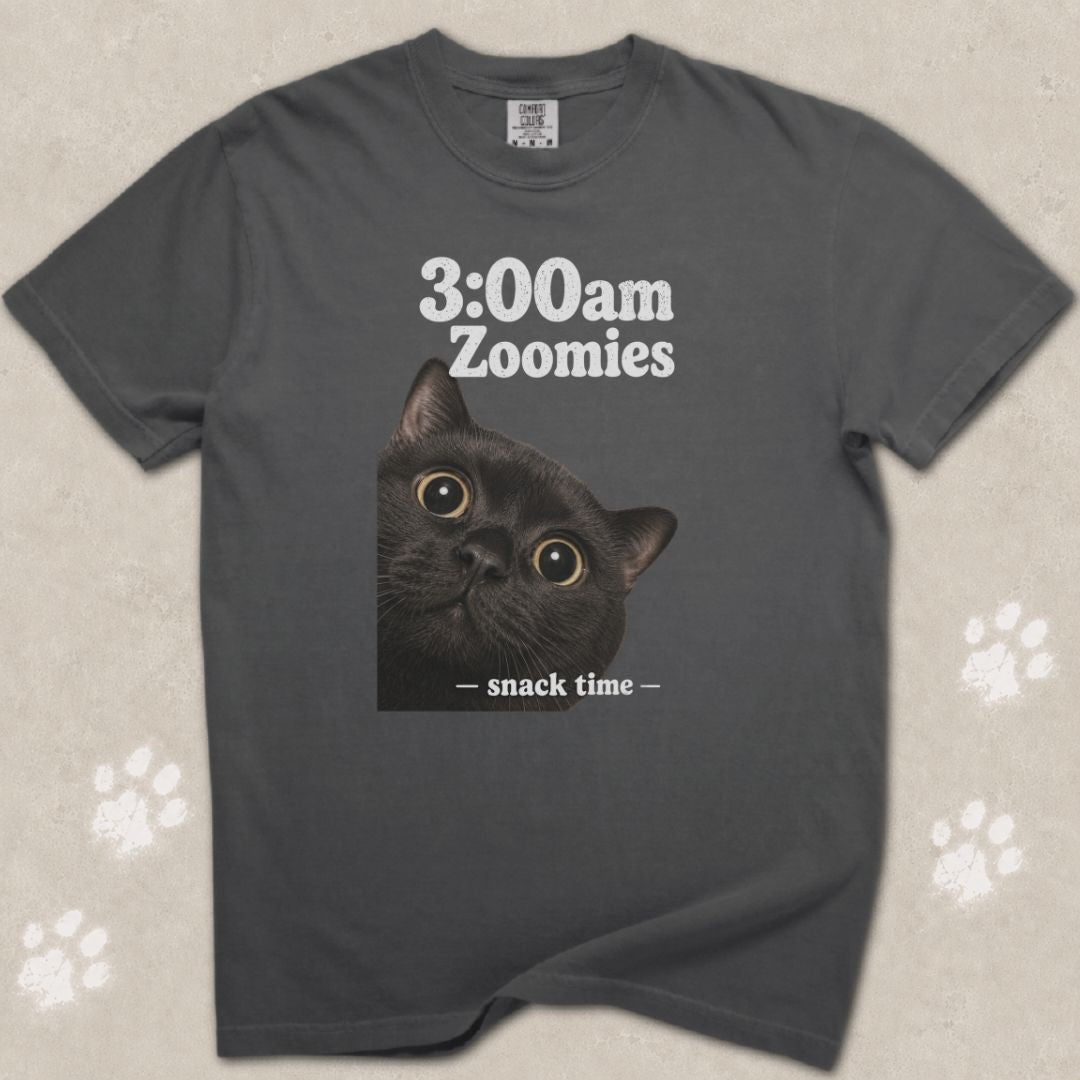 3:00 am Zoomies Cat T-Shirt