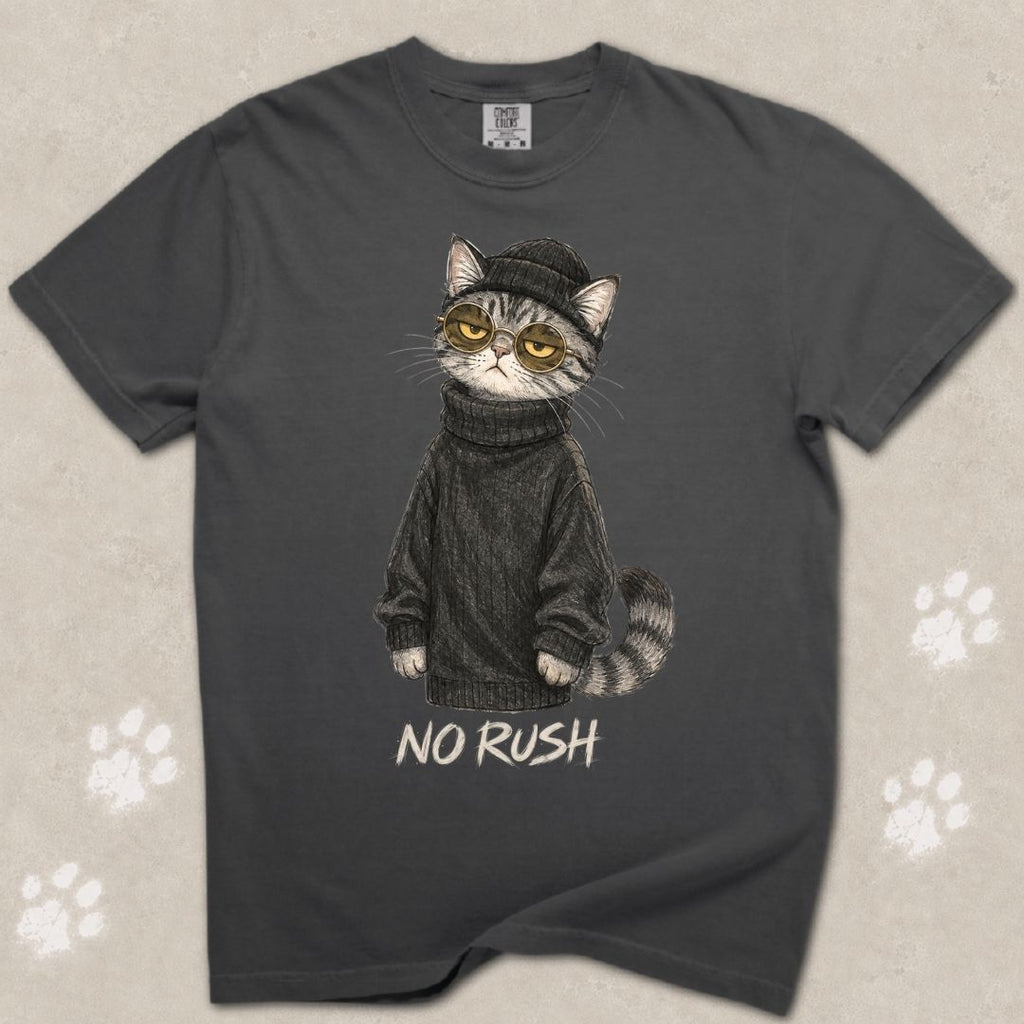No Rush Cat T-Shirt