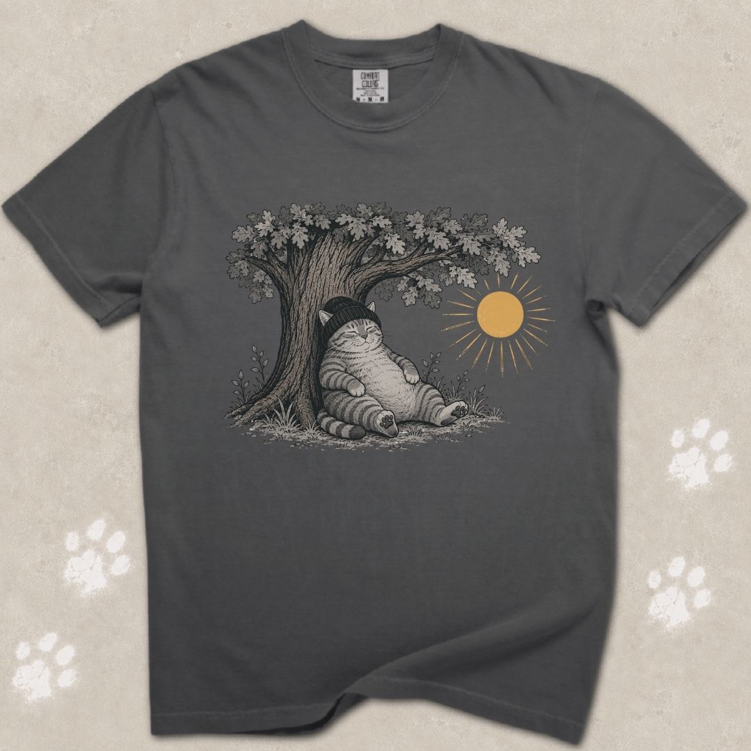 Fat And Jobless Cat T-Shirt