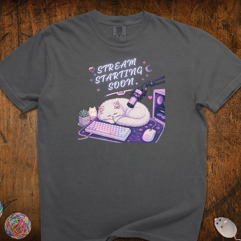 Stream Starting Soon Cat T-Shirt