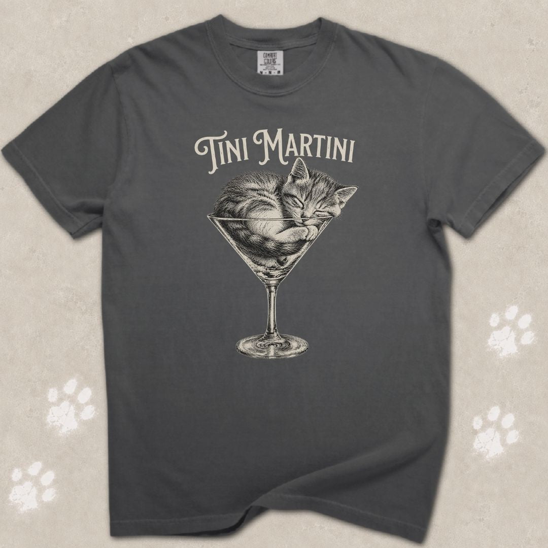 Tini Martini Kitten T-Shirt