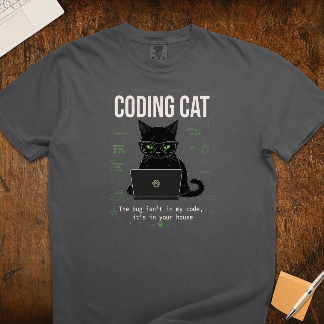 Coding Cat T-Shirt