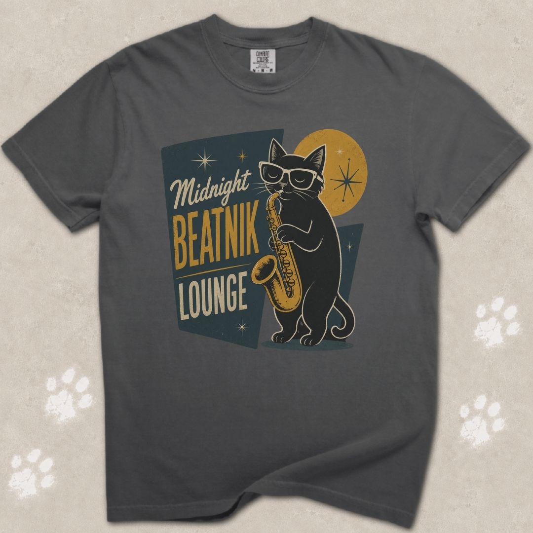 Midnight Beatnik Lounge T-Shirt