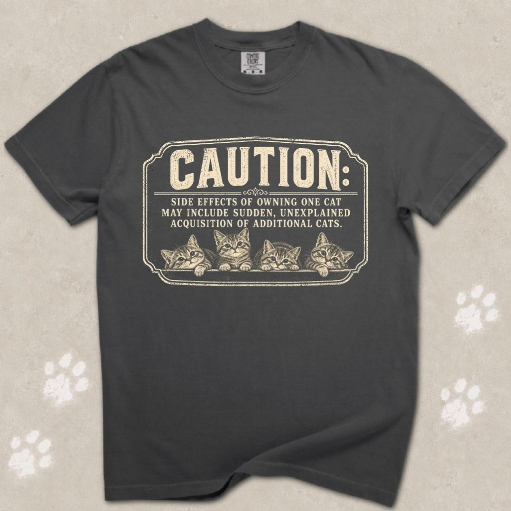Caution Cat T-Shirt