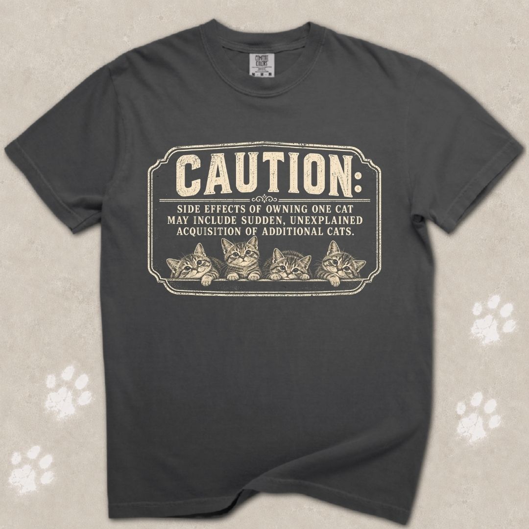 Caution Cat T-Shirt
