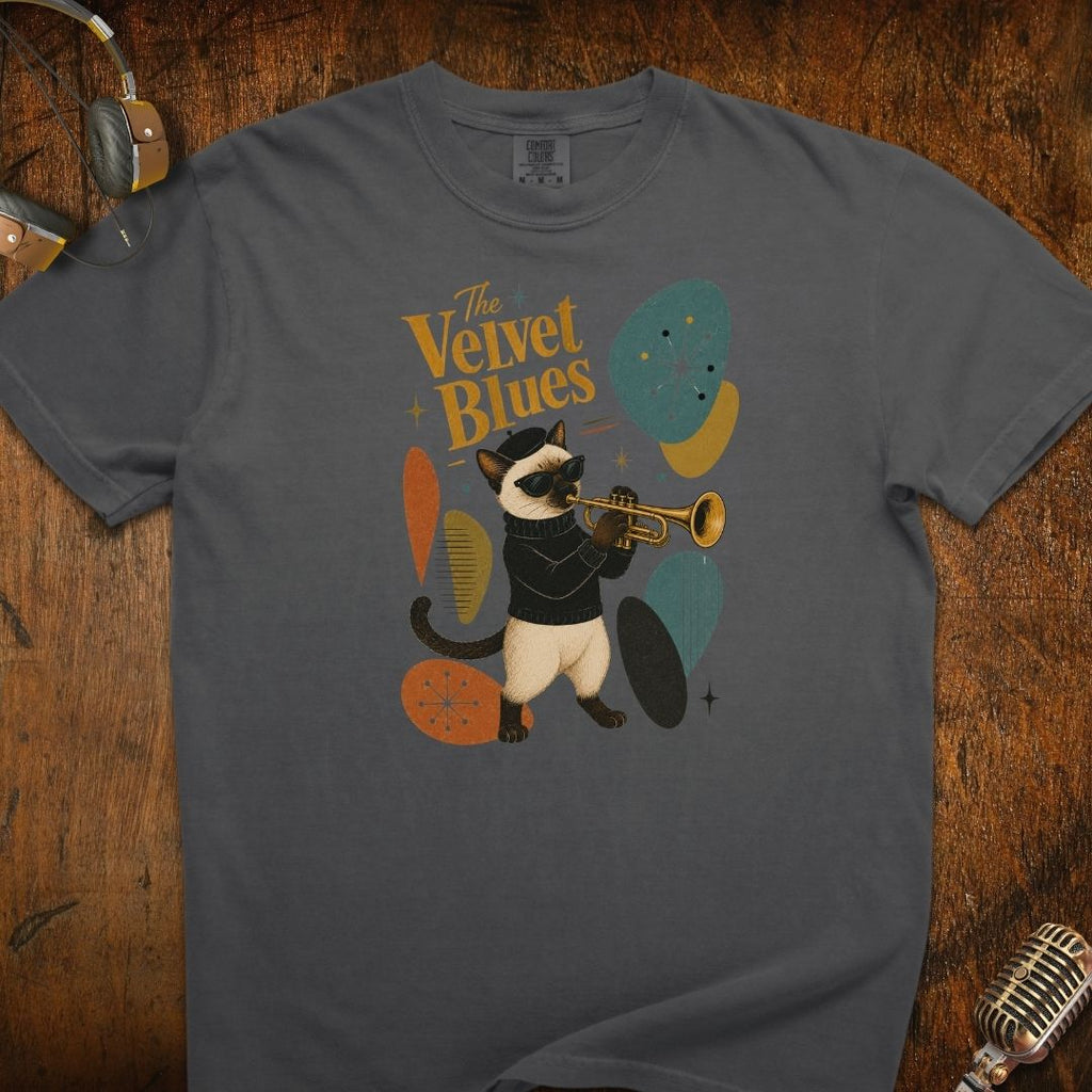 The Velvet Blues Cat T-Shirt