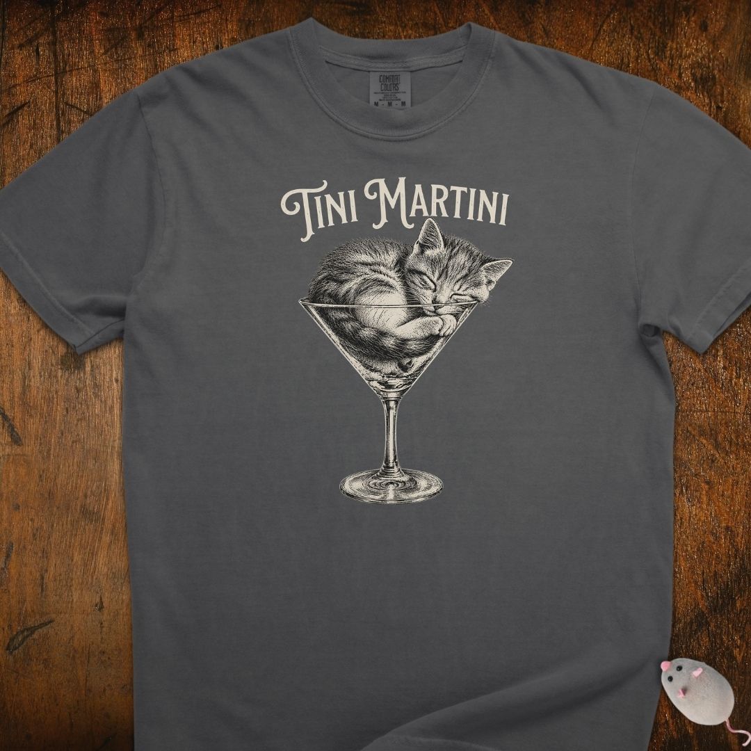 Tini Martini Kitten T-Shirt