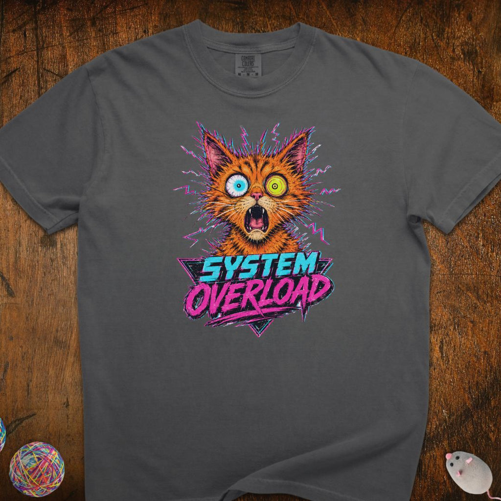 System Overload Cat T-Shirt