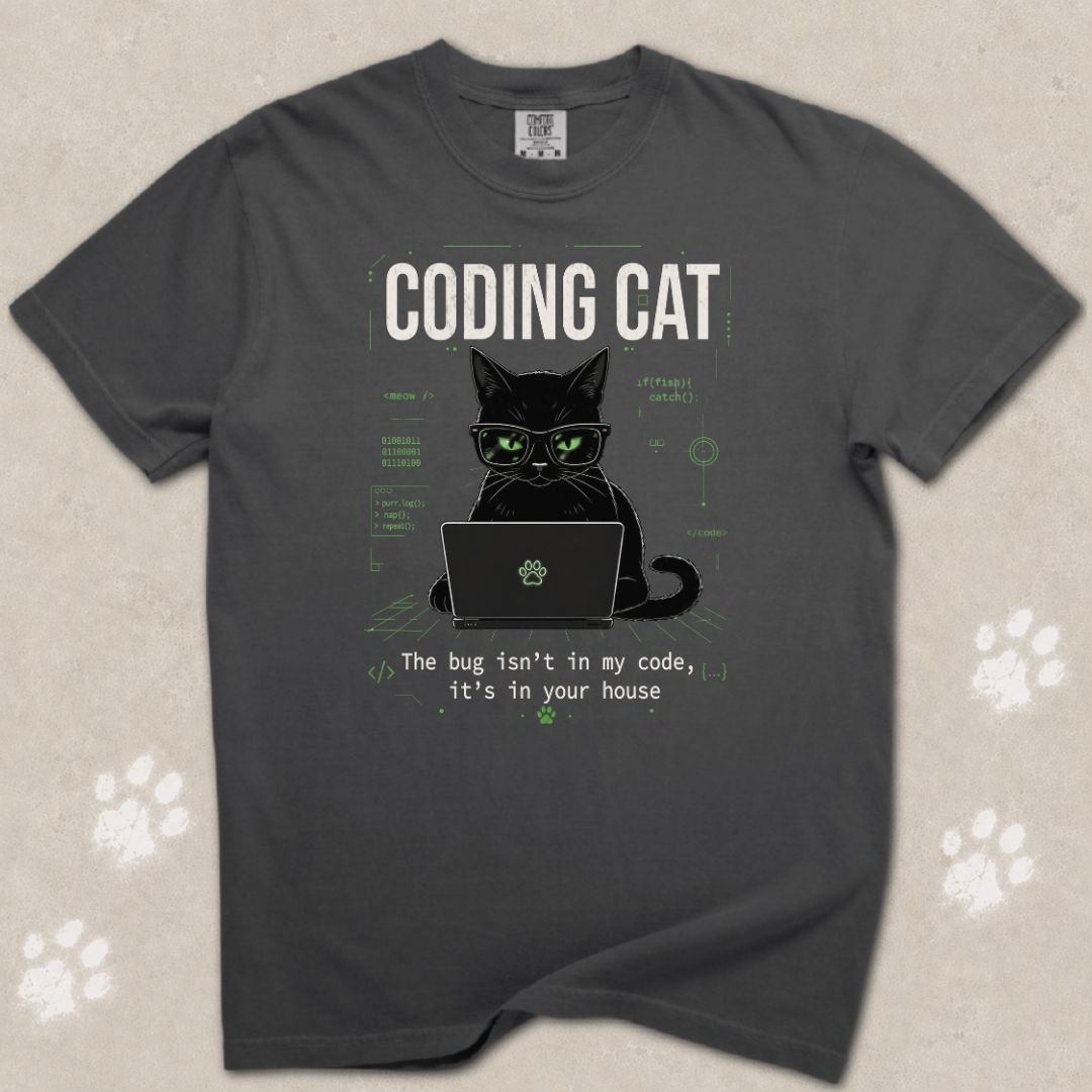 Coding Cat T-Shirt