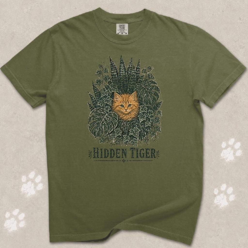 Hidden Tiger Cat T-Shirt