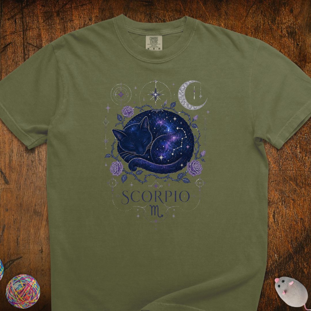 Scorpio Cat T-Shirt