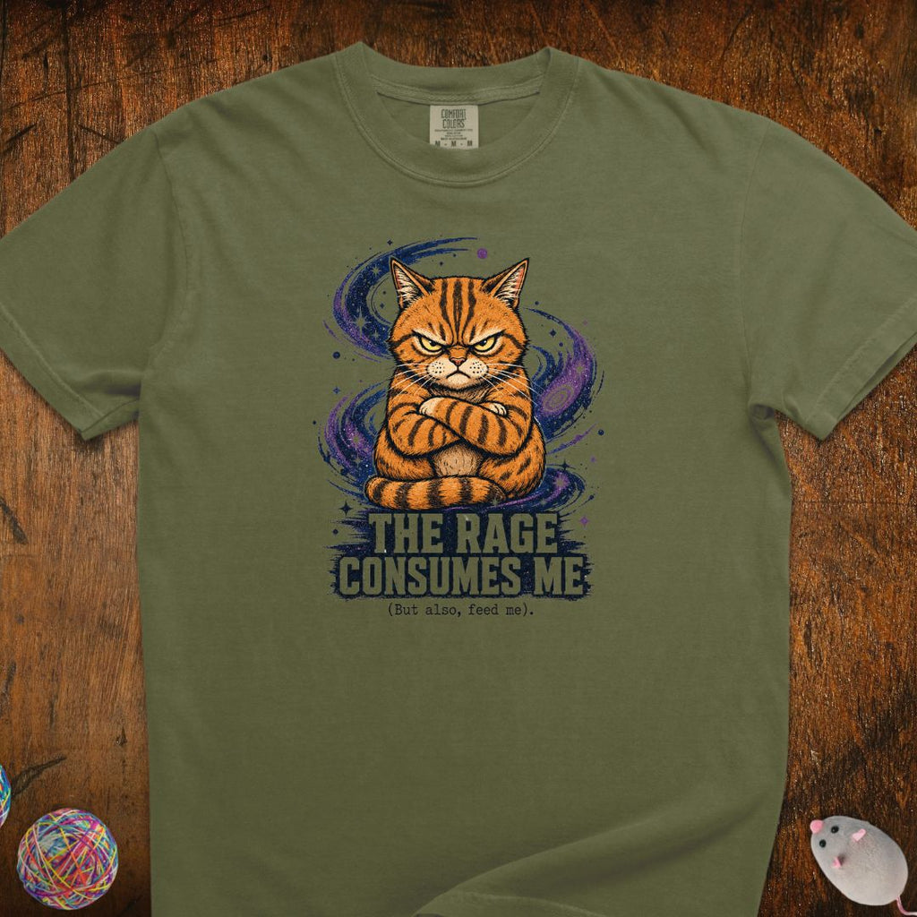 Rage Consumes Me Cat T-Shirt