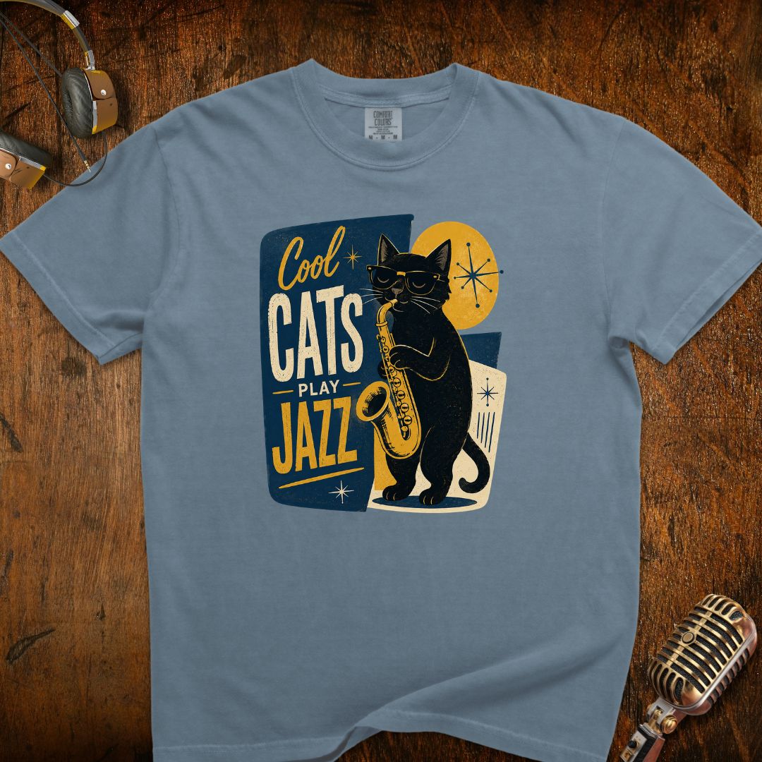Cool Cats Play Jazz T-Shirt