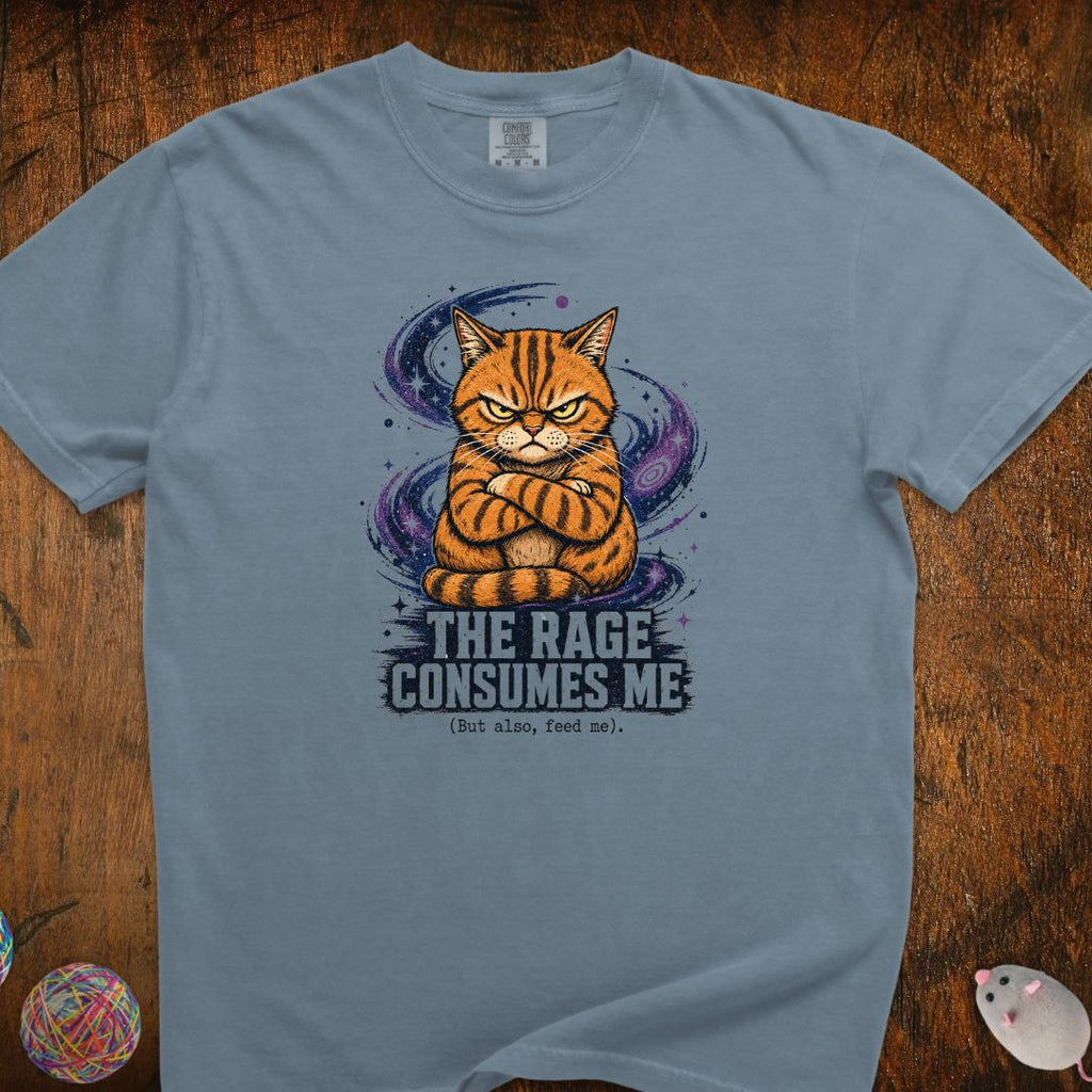 Rage Consumes Me Cat T-Shirt