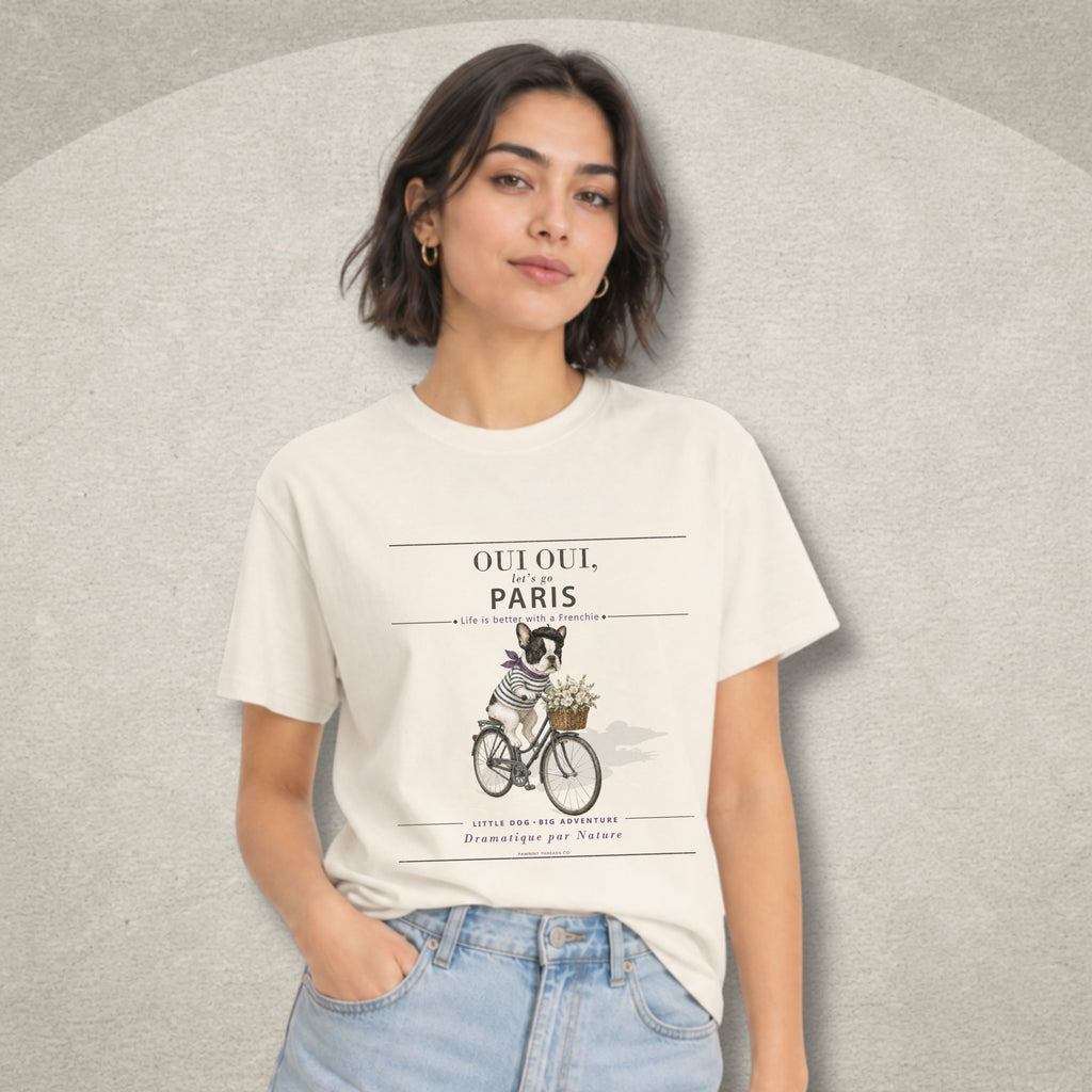 Oui Oui, Paris — Frenchie Dog Tee