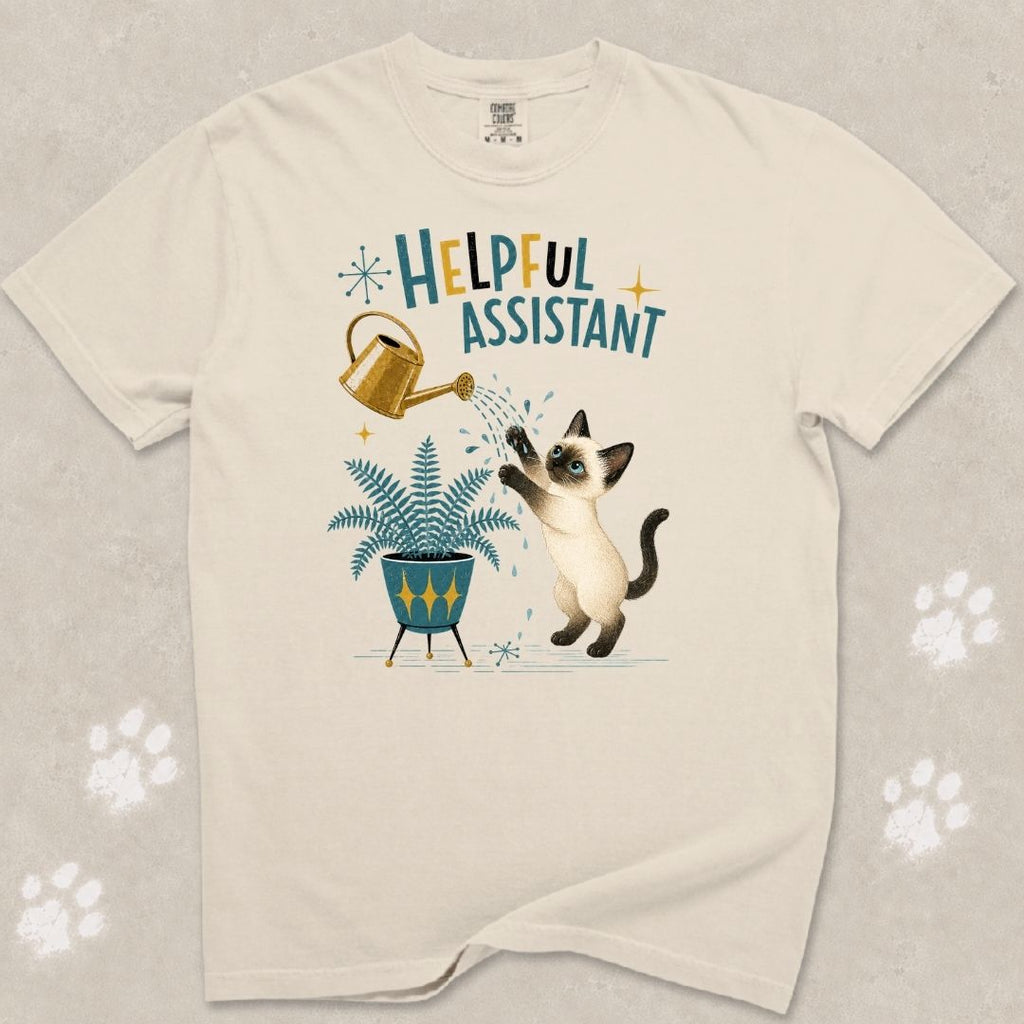 Helpful Assistant Cat T-Shirt