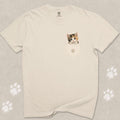 Pocket Friend Calico T-Shirt