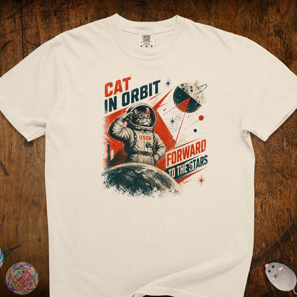 Cat In Orbit T-Shirt