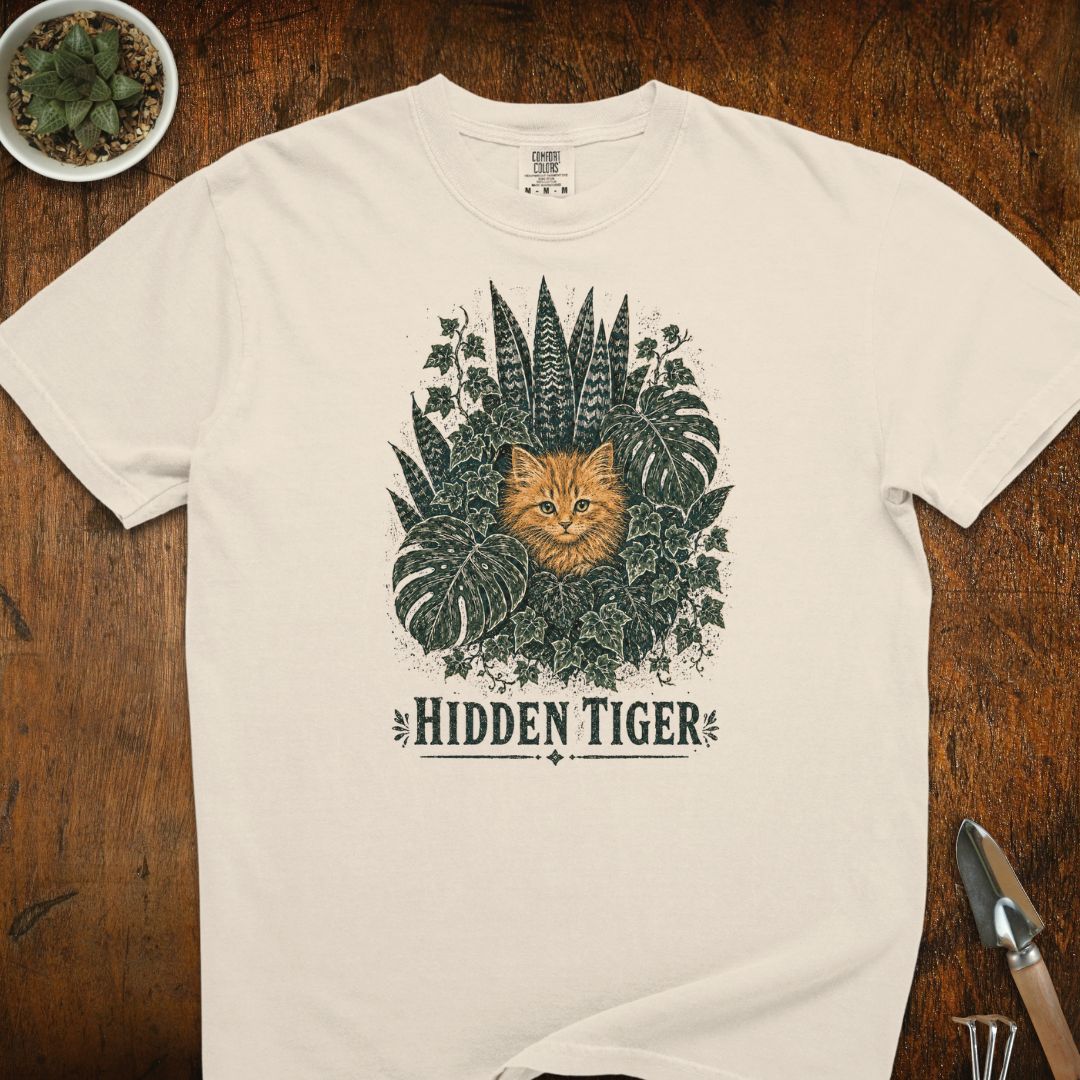 Hidden Tiger Cat T-Shirt