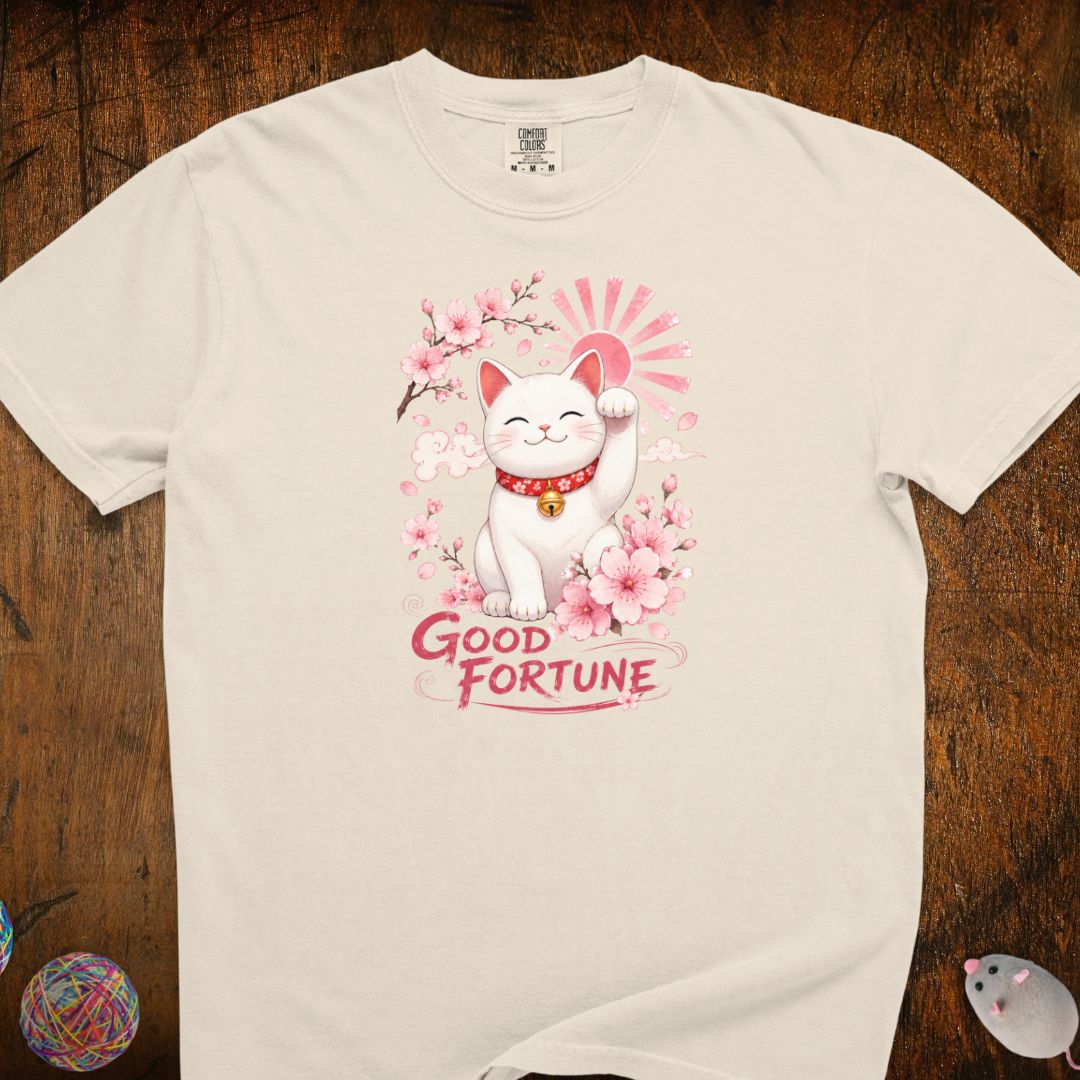 Good Fortune Cat T-Shirt