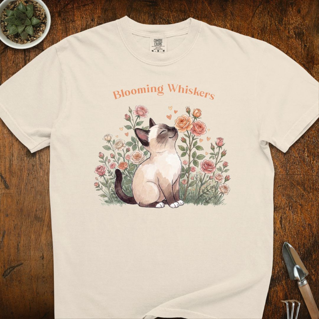 Blooming Whiskers T-shirt