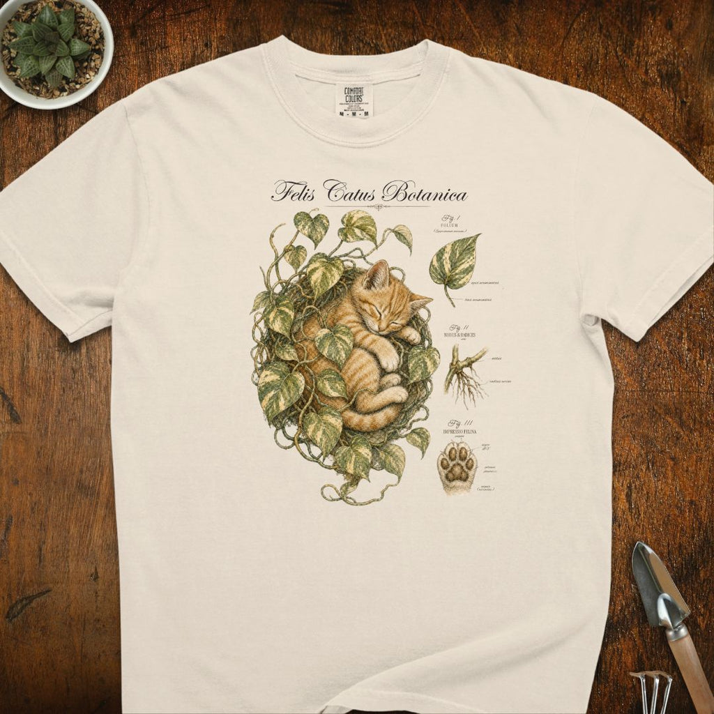 Felis Cauts Botanica Kitten T-Shirt
