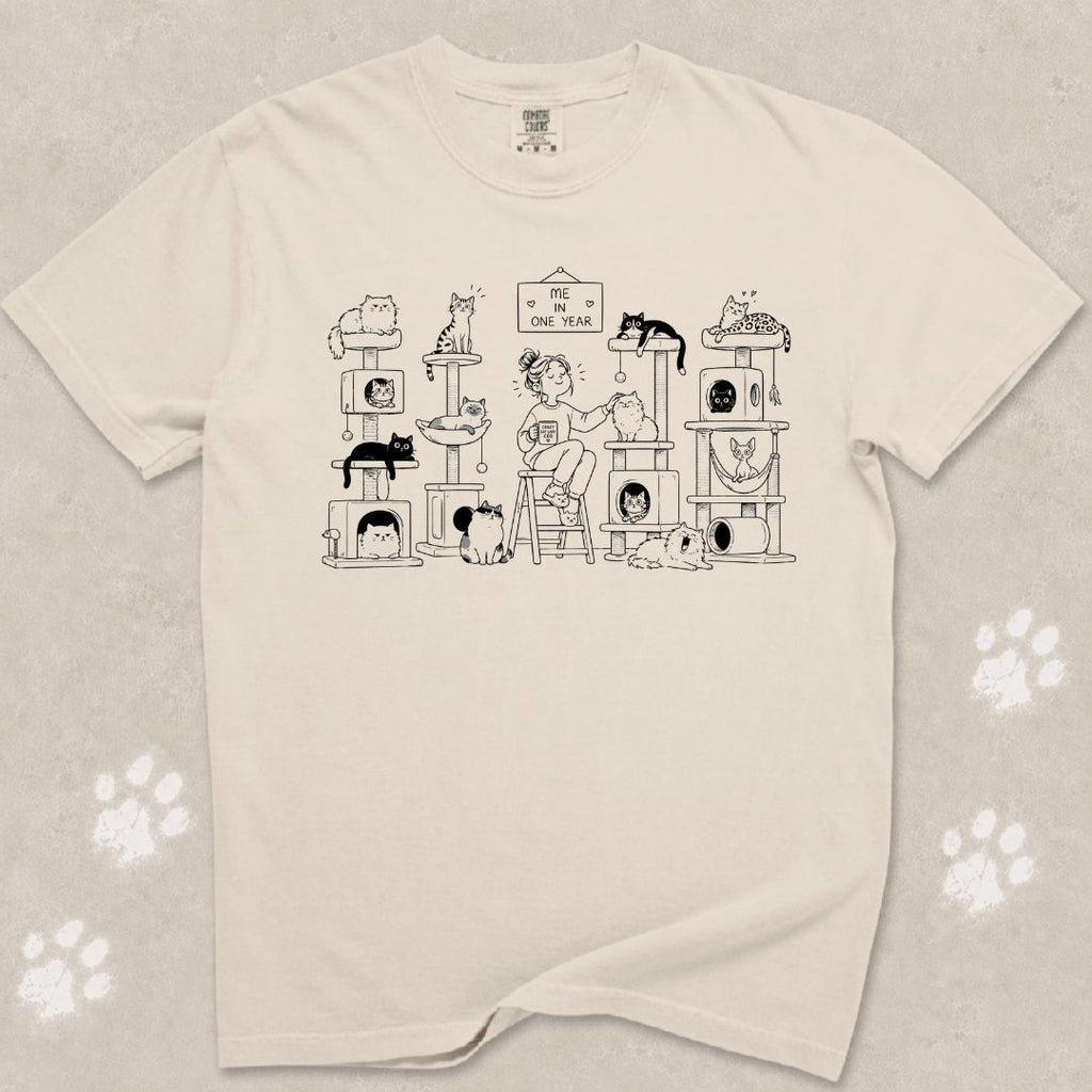 One Year Plan Cat T-Shirt