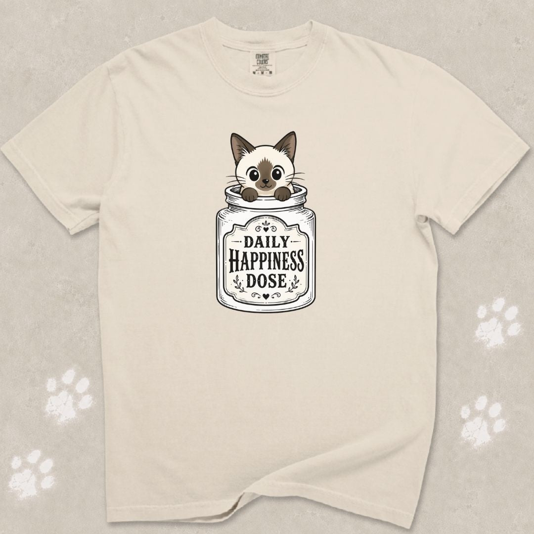 Daily Happiness Siamese T-Shirt