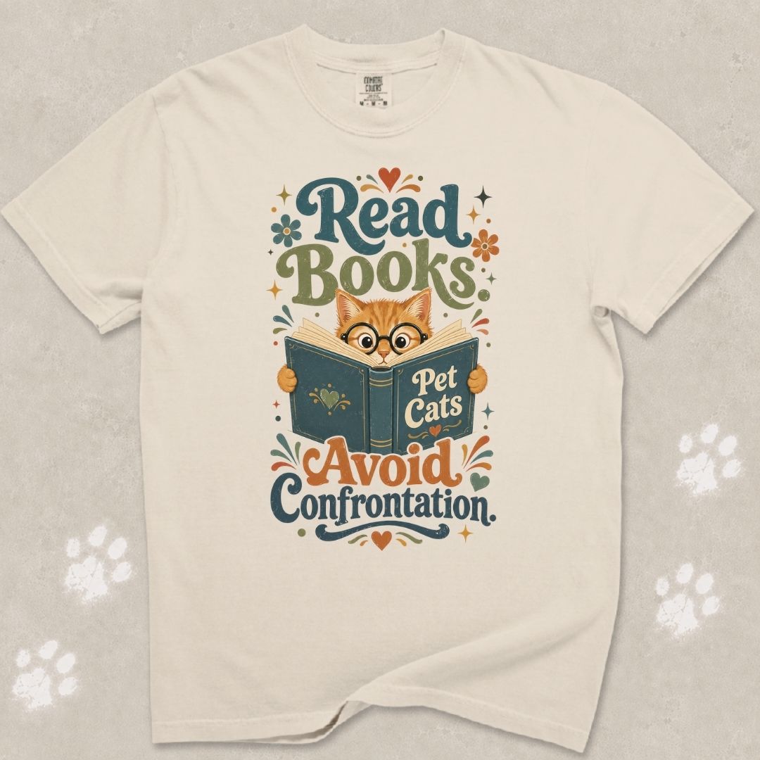 Avoid Confrontation Cat T-Shirt