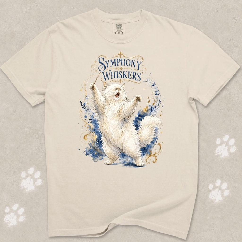 Symphony Of Whiskers Cat T-Shirt