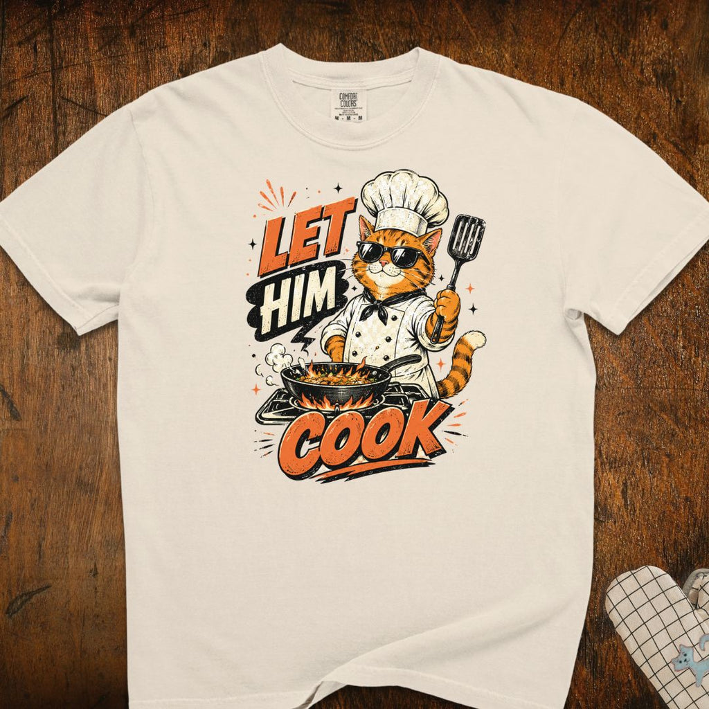 Let Him Cook Cat T-Shirt