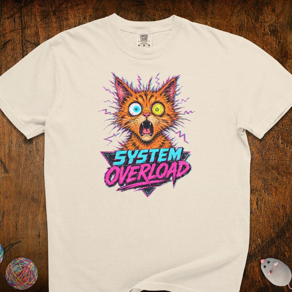 System Overload Cat T-Shirt