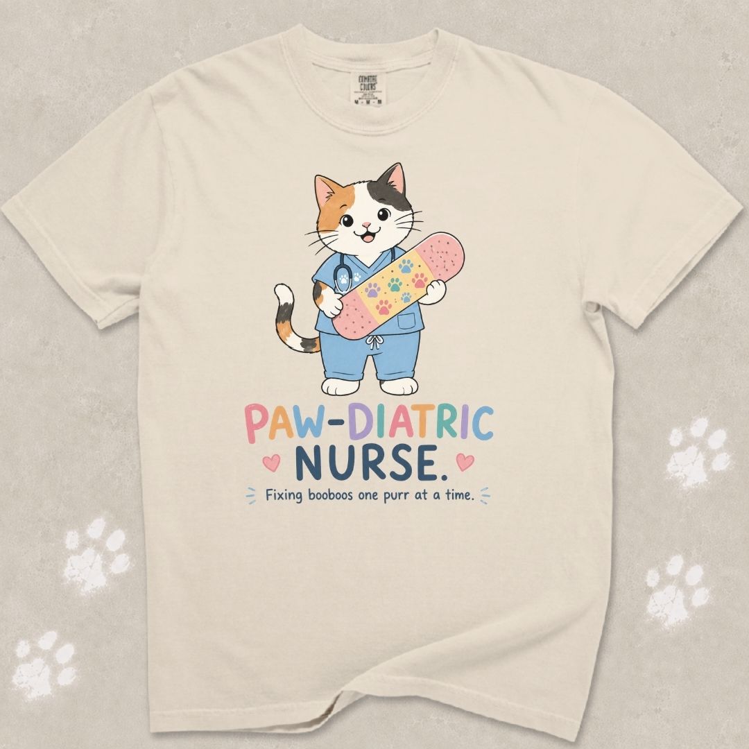 Pediatric Nurse Cat T-Shirt