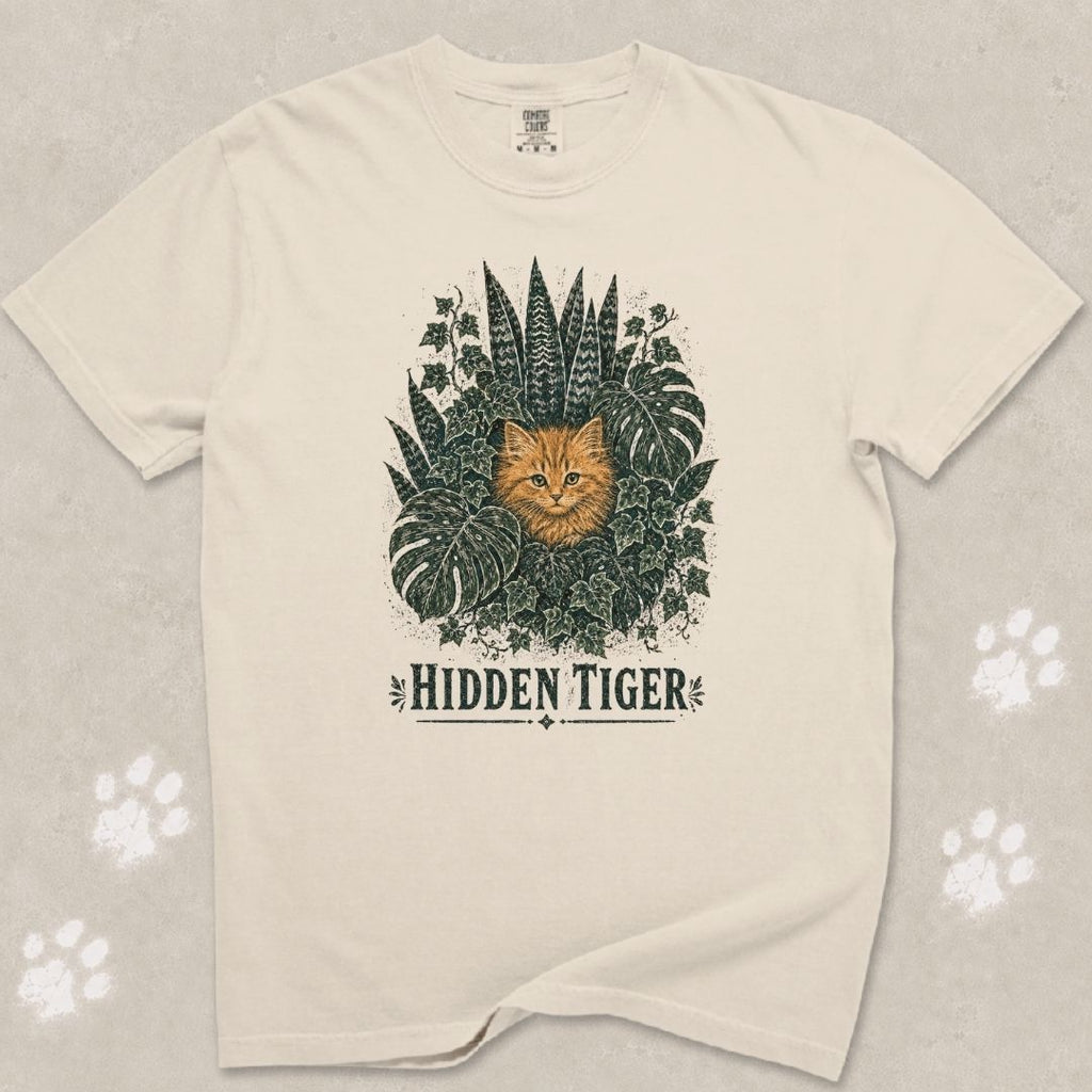 Hidden Tiger Cat T-Shirt