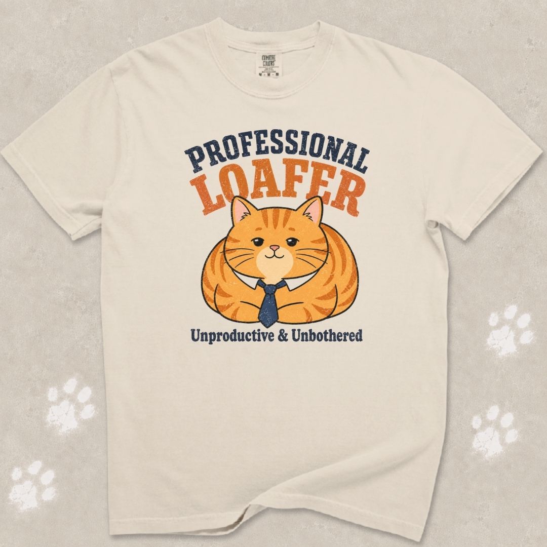 Professional Loafer Cat T-Shirt