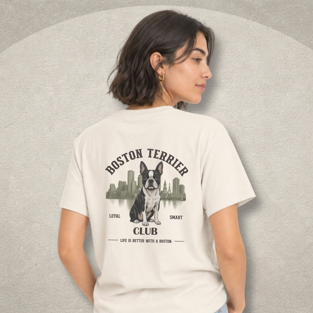 Boston Terrier Club Tee
