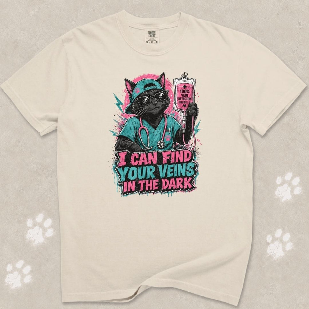 Phlebotomist Cat T-Shirt
