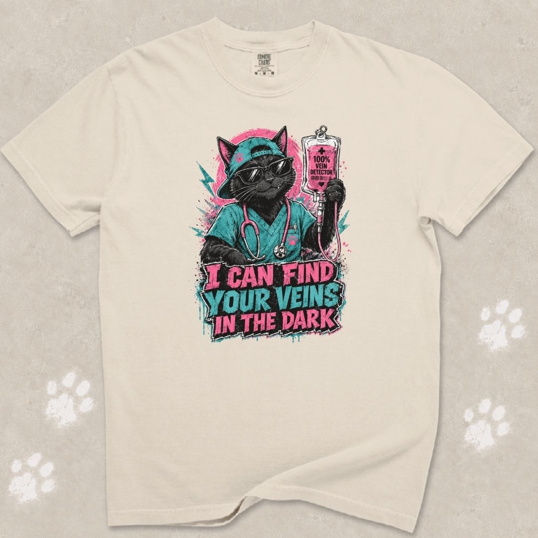 Phlebotomist Cat T-Shirt
