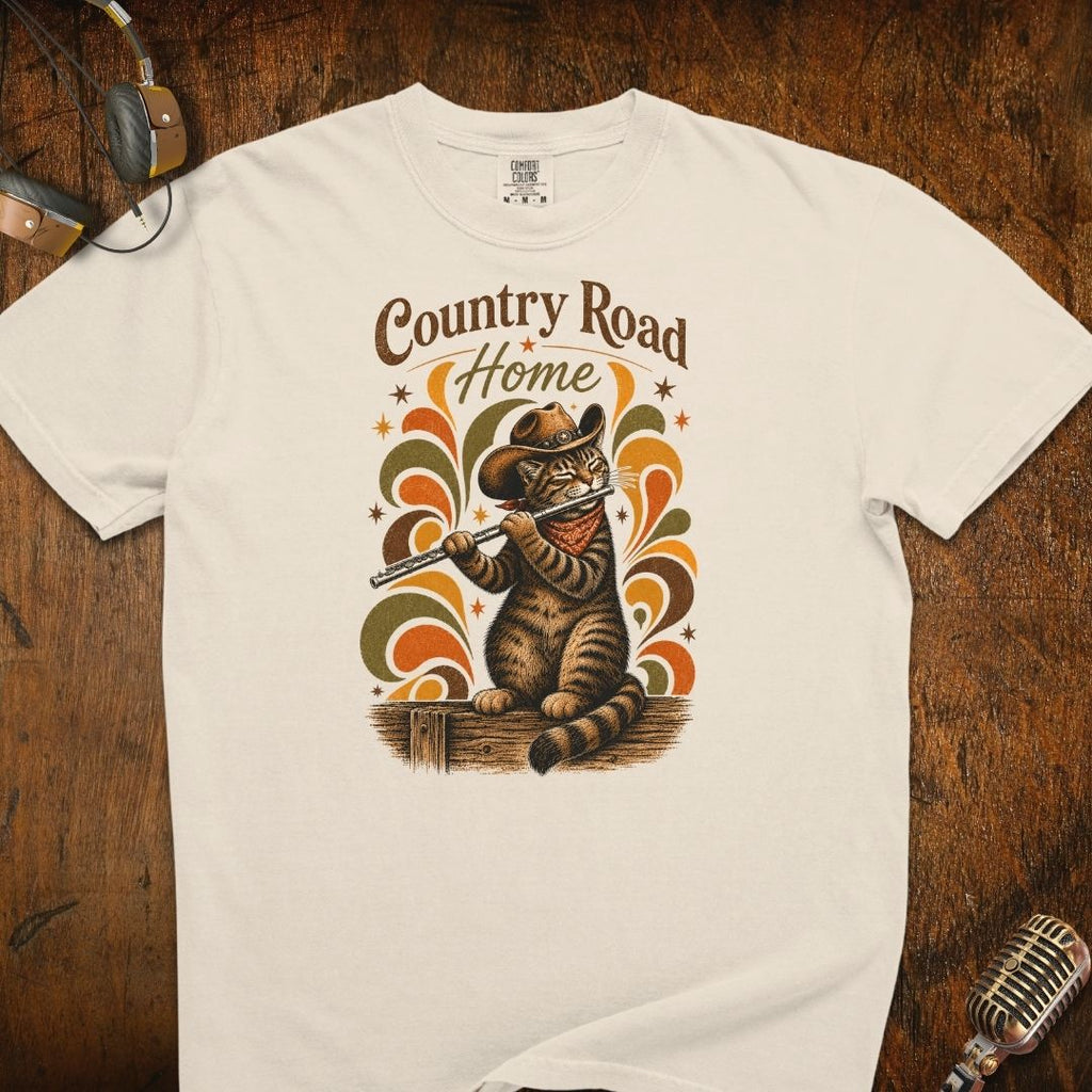 Country Road Cat T-Shirt
