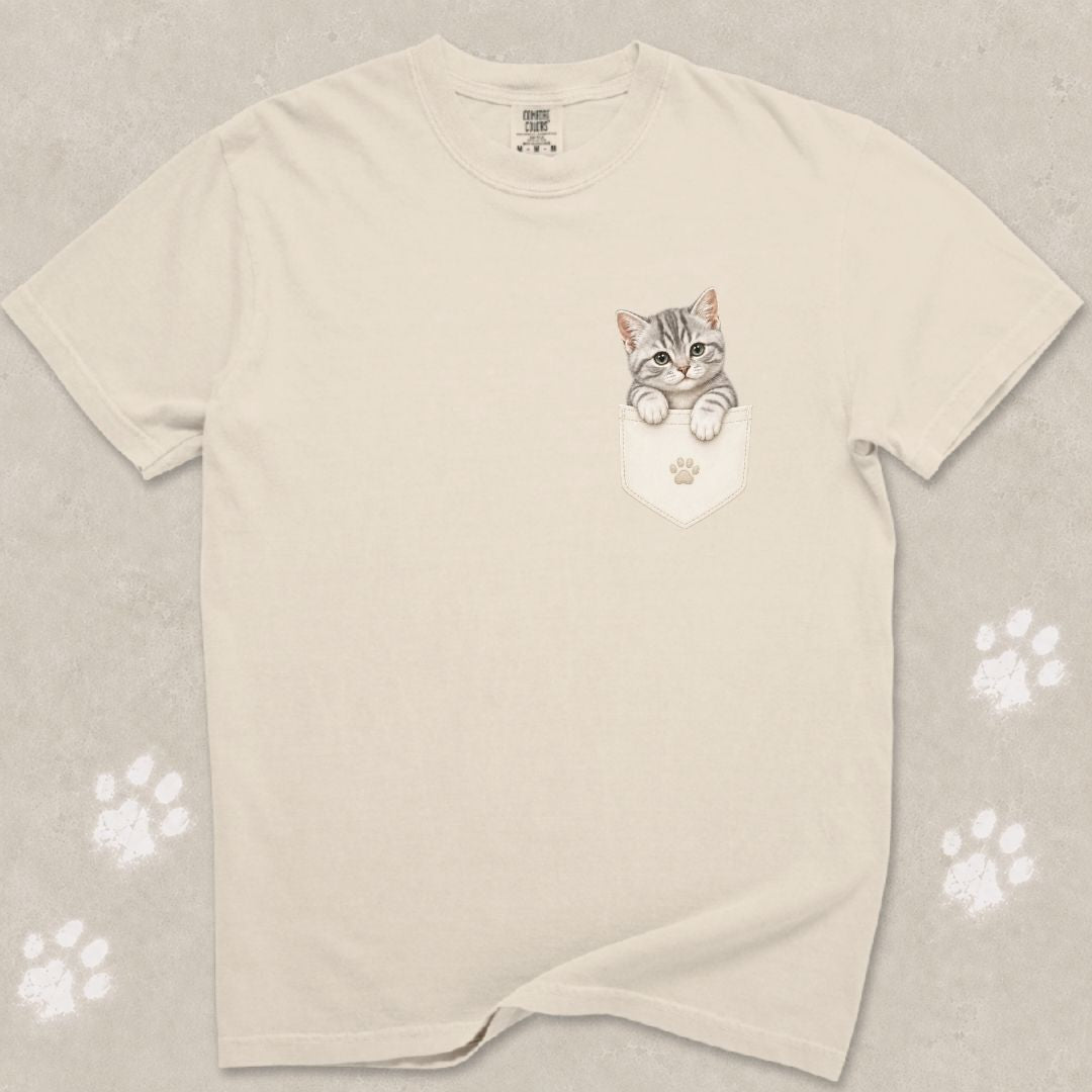 Pocket Friend Kitten T-Shirt