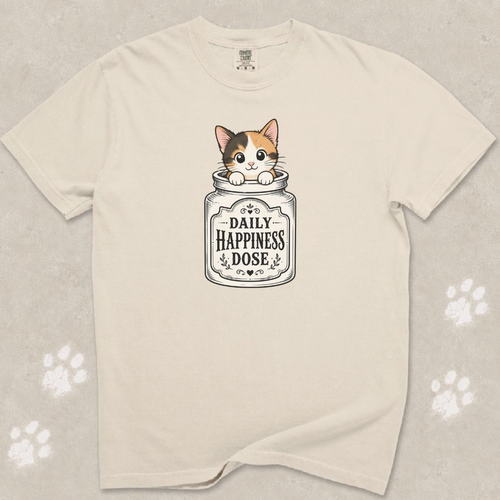 Daily Happiness Calico T-Shirt