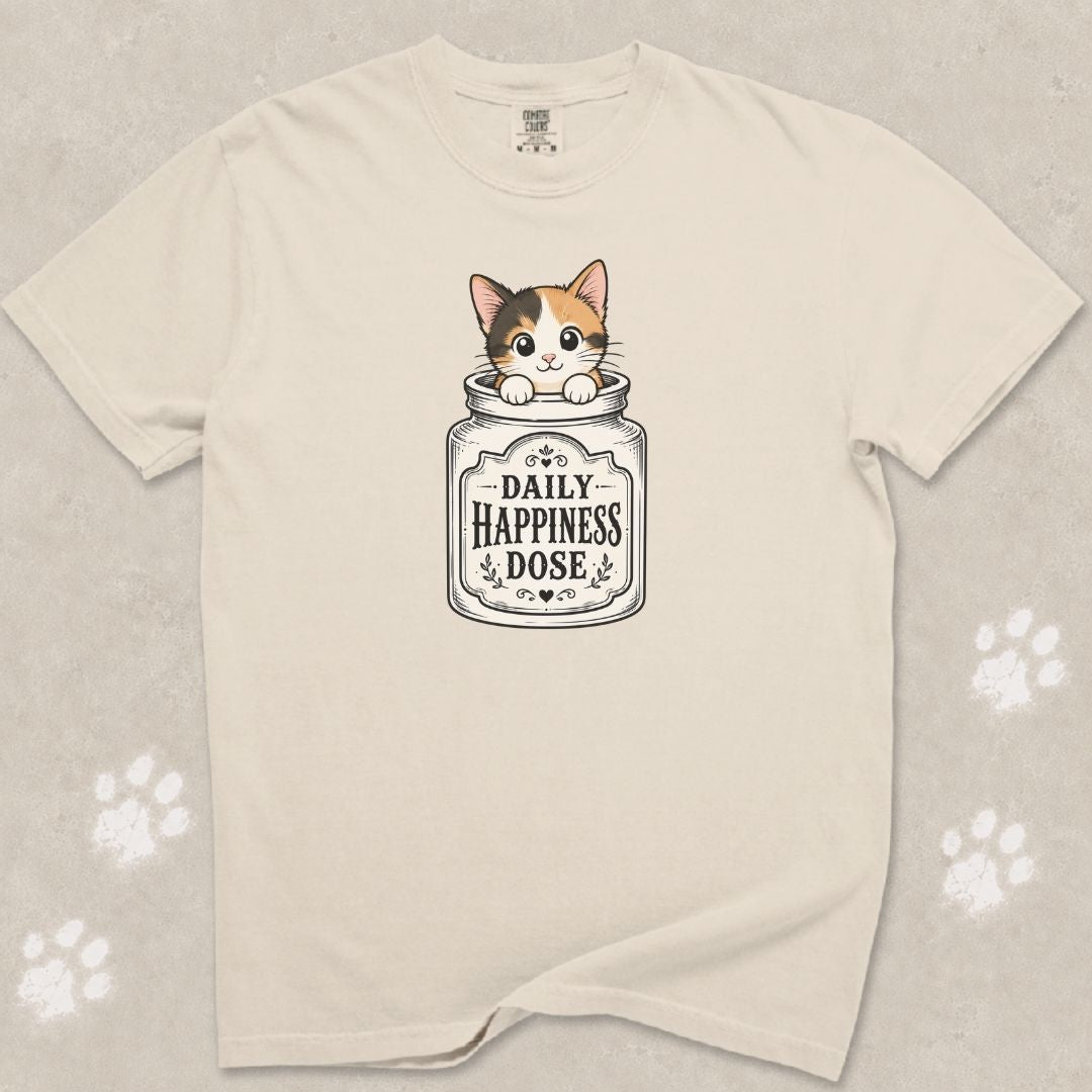 Daily Happiness Calico T-Shirt