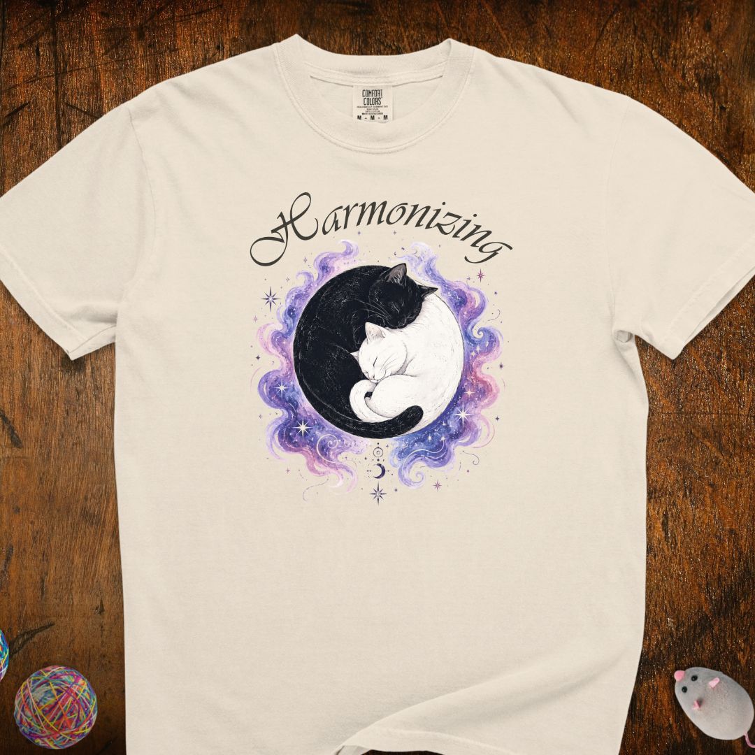 Harmonizing Cat T-Shirt
