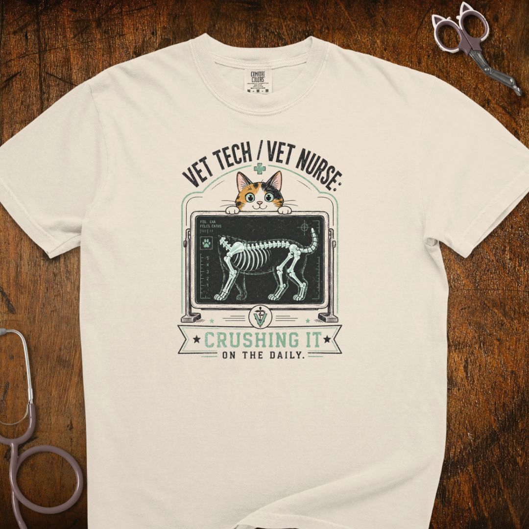 Vet Nurse Cat T-Shirt