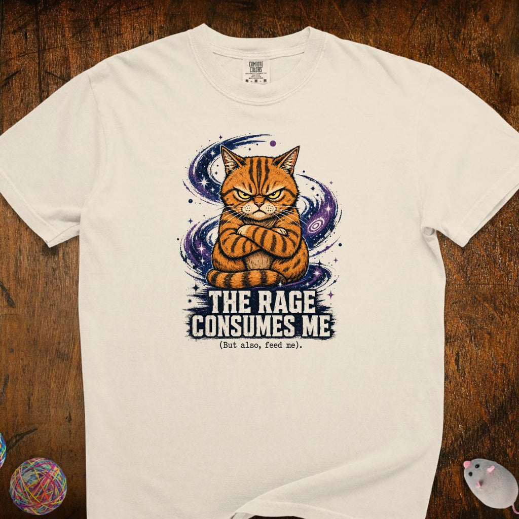 Rage Consumes Me Cat T-Shirt